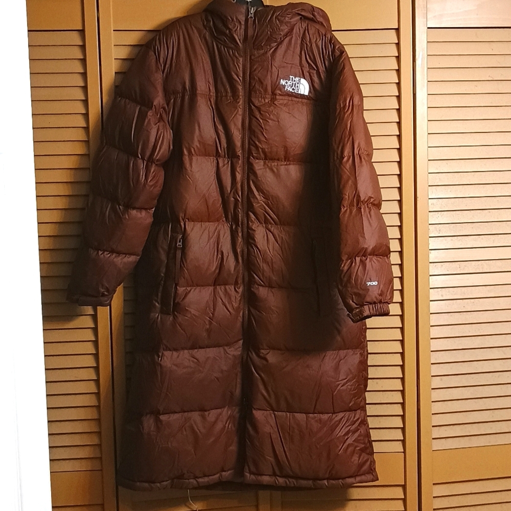 Northface Nuptse LONG Belted parka